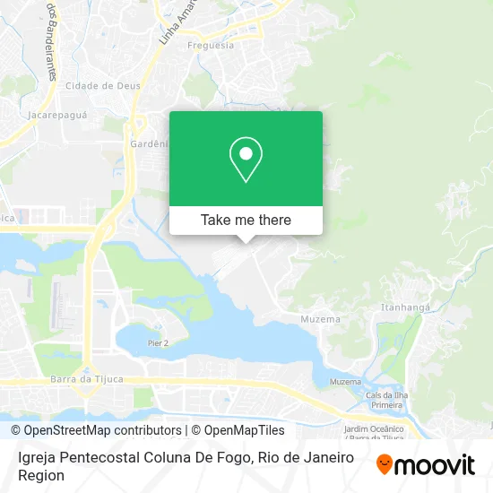 Igreja Pentecostal Coluna De Fogo map