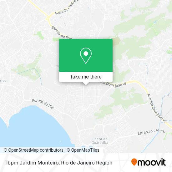 Ibpm Jardim Monteiro map