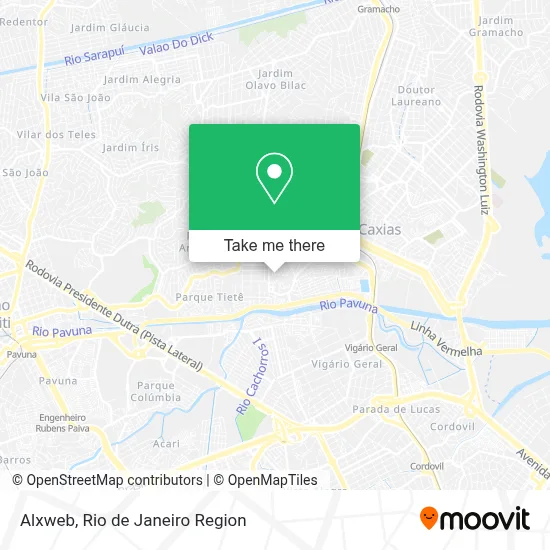 Alxweb map