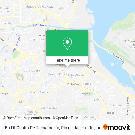 Bp Fit Centro De Treinamento map