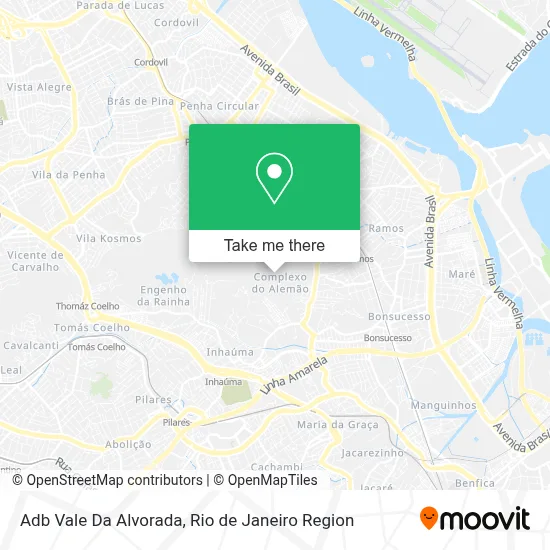 Adb Vale Da Alvorada map