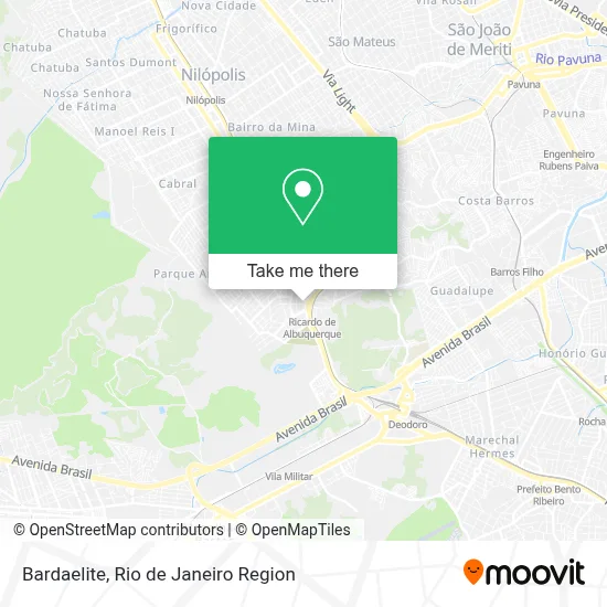 Bardaelite map