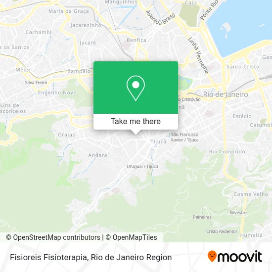 Fisioreis Fisioterapia map