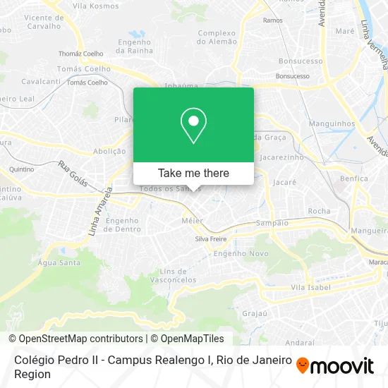 Colégio Pedro II - Campus Realengo I map