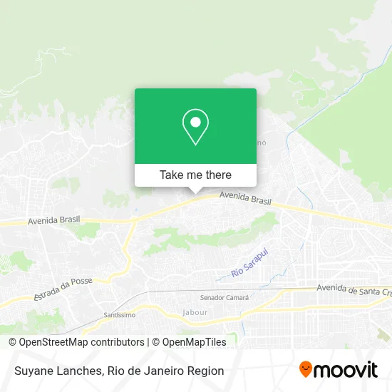 Suyane Lanches map