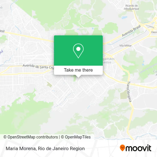 Maria Morena map