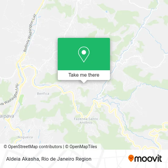 Aldeia Akasha map