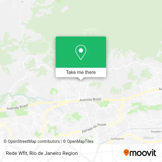 Rede Wfit map