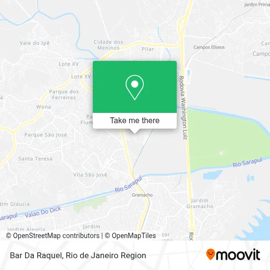 Bar Da Raquel map