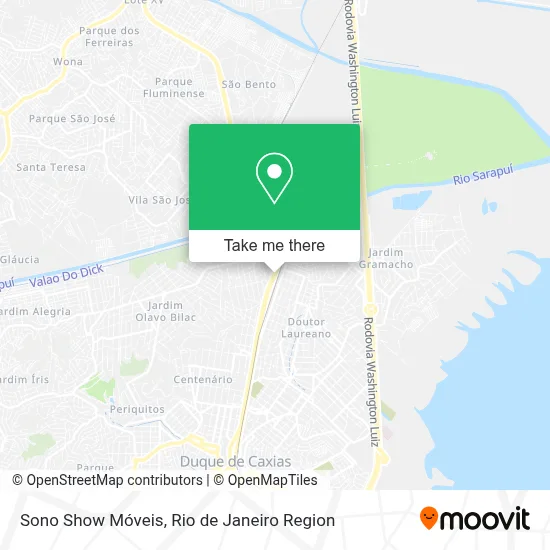 Sono Show Móveis map