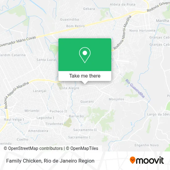 Family Chicken map