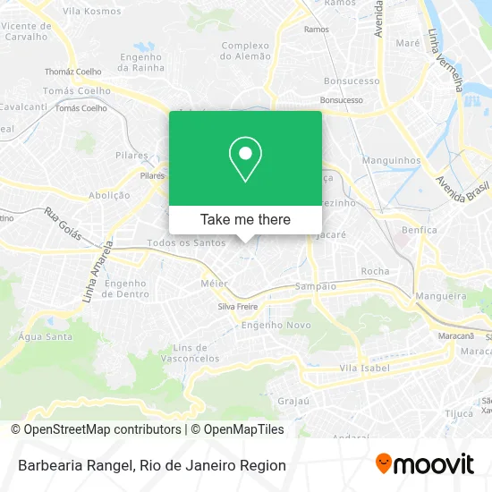 Barbearia Rangel map