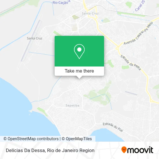 Delícias Da Dessa map
