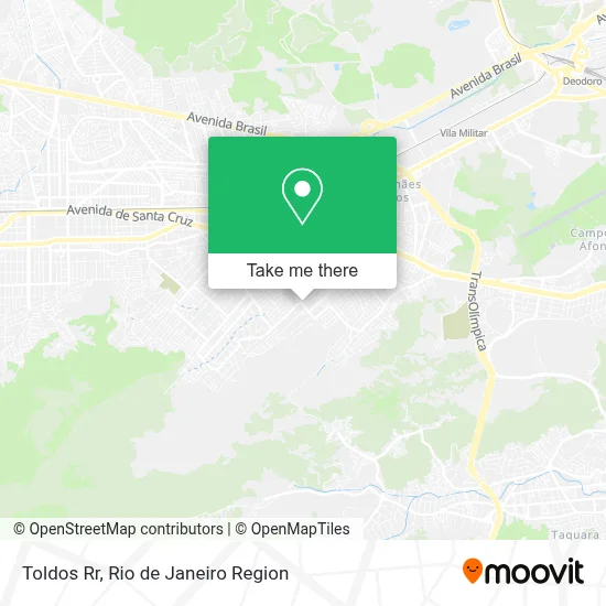 Toldos Rr map