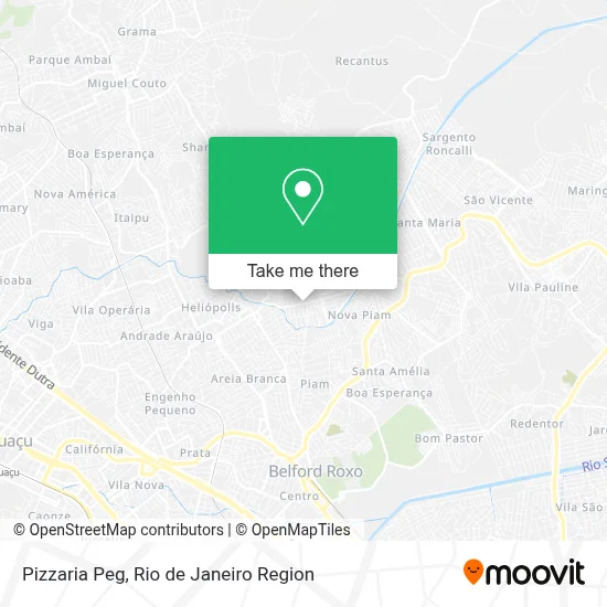 Pizzaria Peg map