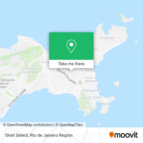 Shell Select map