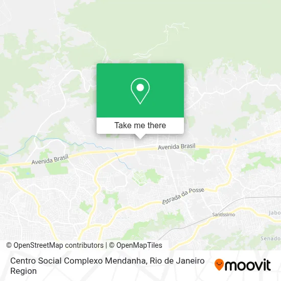 Centro Social Complexo Mendanha map