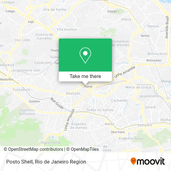Posto Shell map
