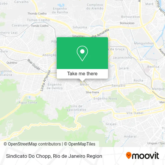 Sindicato Do Chopp map
