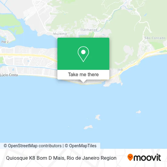 Quiosque K8 Bom D Mais map