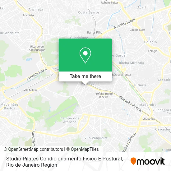 Studio Pilates Condicionamento Físico E Postural map