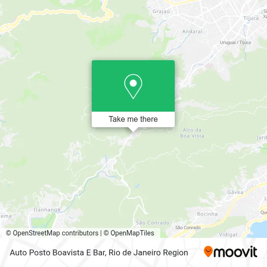 Auto Posto Boavista E Bar map
