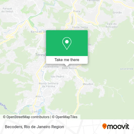 Becoders map