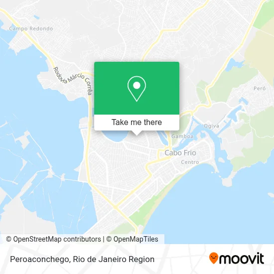 Peroaconchego map