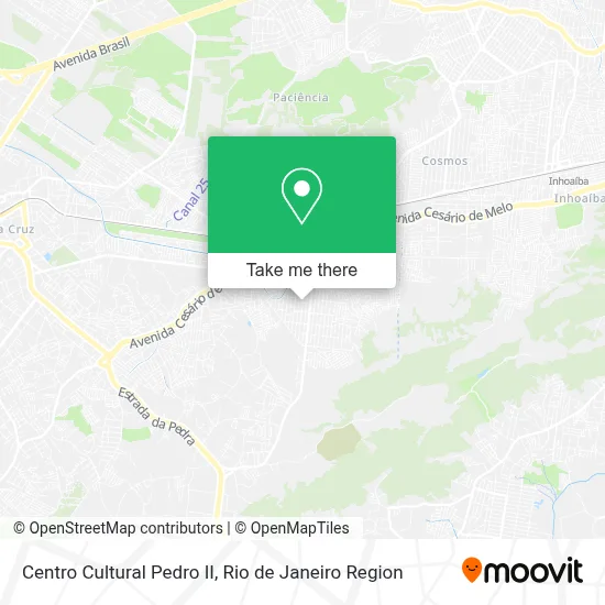 Centro Cultural Pedro II map