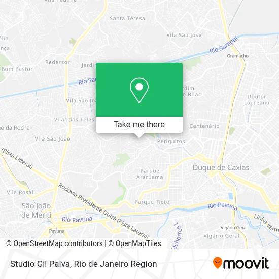 Studio Gil Paiva map