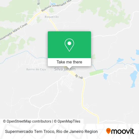 Supermercado Tem Troco map