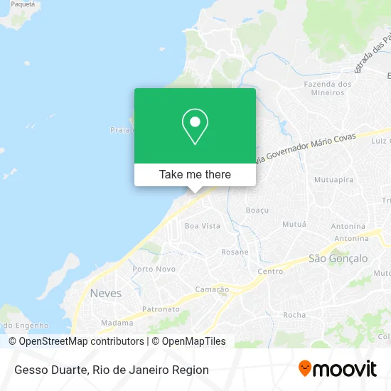 Gesso Duarte map