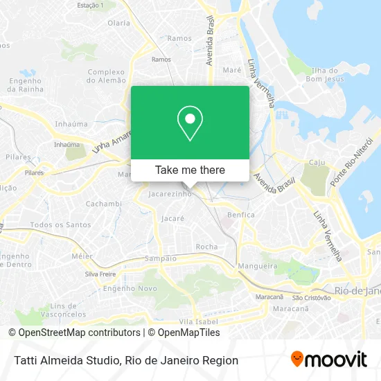 Tatti Almeida Studio map