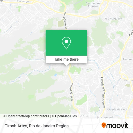 Tirosh Artes map