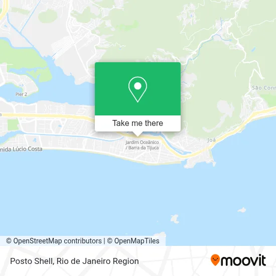 Posto Shell map