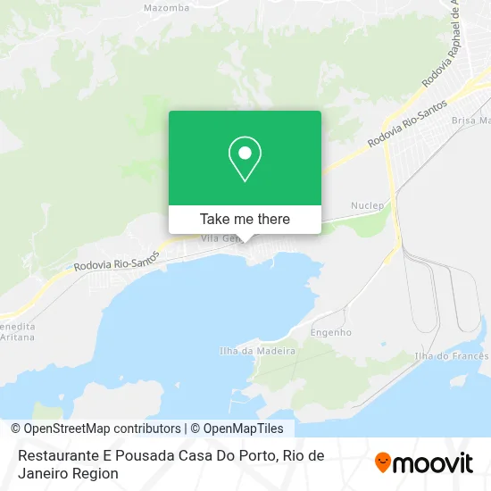 Restaurante E Pousada Casa Do Porto map