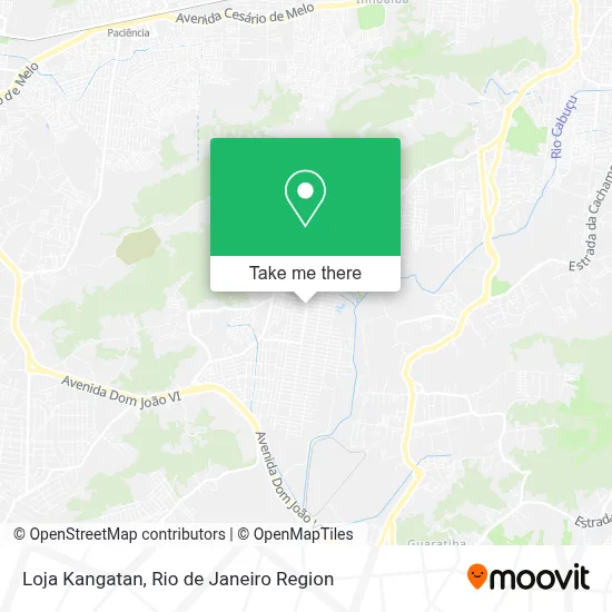 Loja Kangatan map