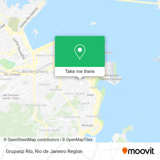 Grupasp Rio map
