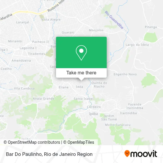 Bar Do Paulinho map