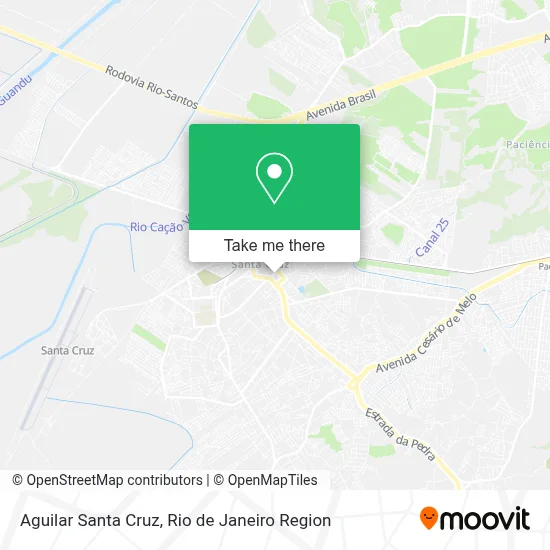 Aguilar Santa Cruz map