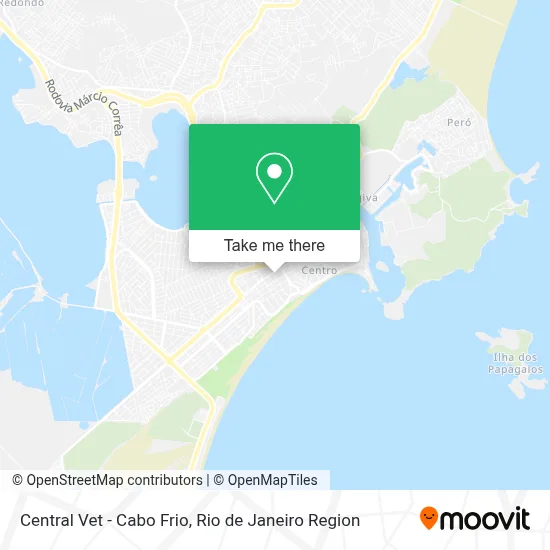 Central Vet - Cabo Frio map