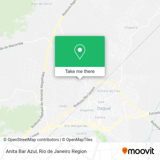 Anita Bar Azul map