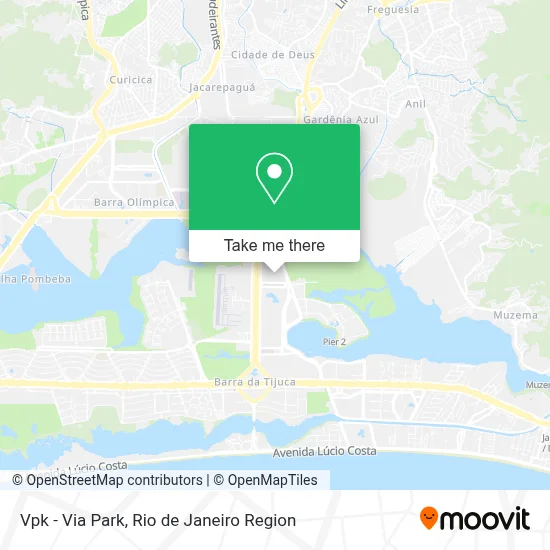 Vpk - Via Park map