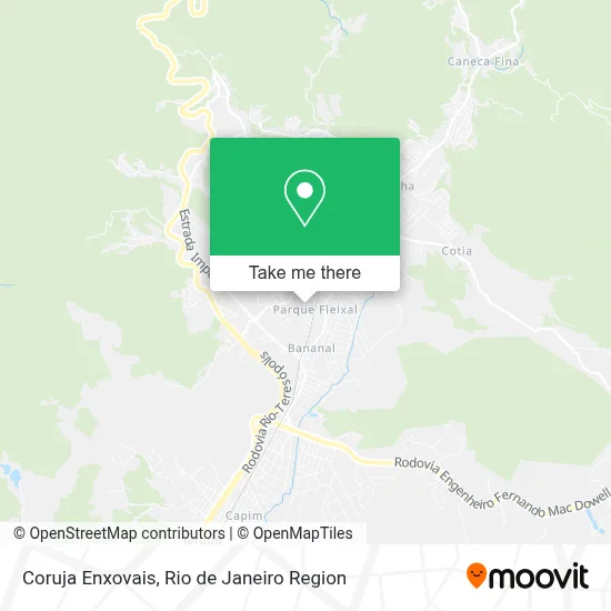 Coruja Enxovais map
