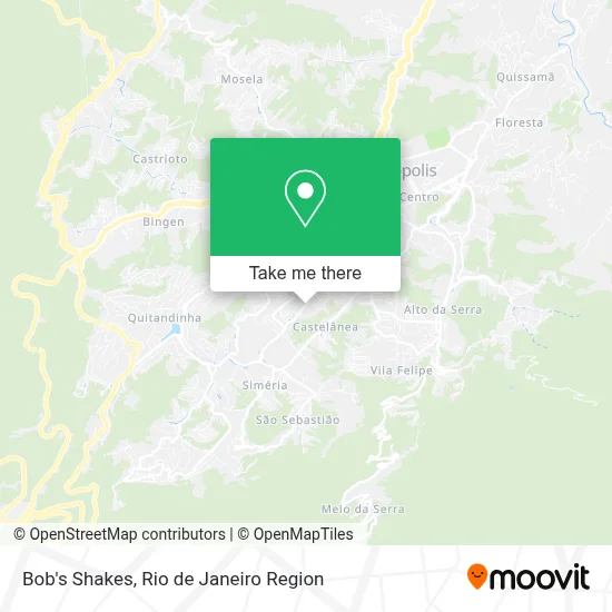 Bob's Shakes map