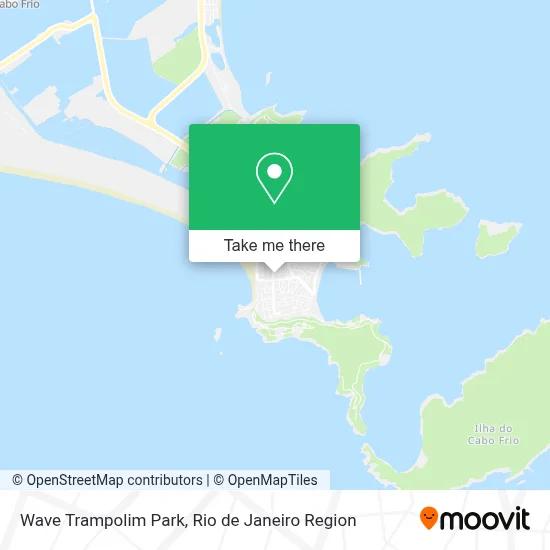 Wave Trampolim Park map