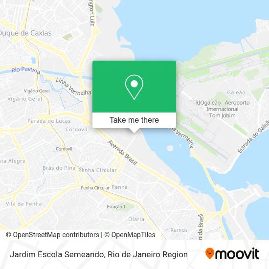 Jardim Escola Semeando map