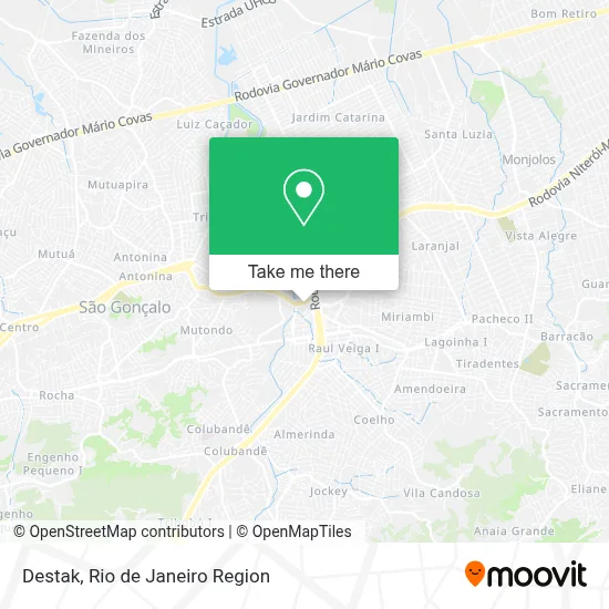 Destak map