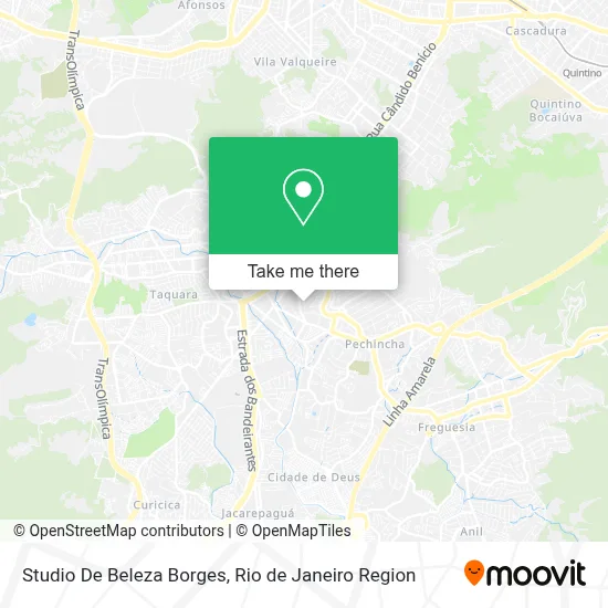 Studio De Beleza Borges map