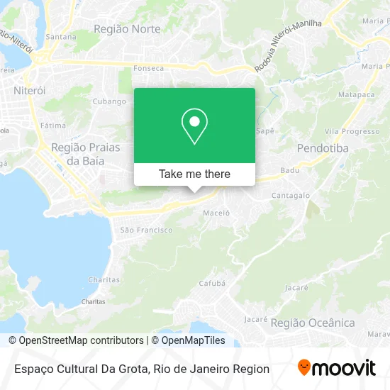 Espaço Cultural Da Grota map